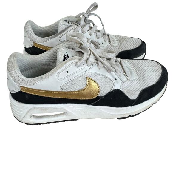 Nike Air Max SE Trainer White Black Gold DV-6842-001 Sneakers 7.5 - Picture 6 of 14